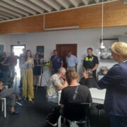 Eröffnungsveranstaltung eines Projekts für wohnungslose Menschen in Cuxhaven