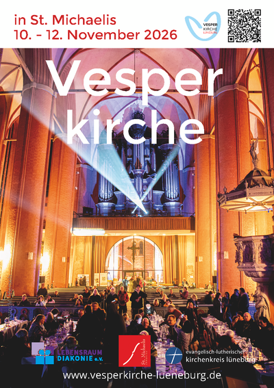 Vesperkirche in St. Michaelis, vom 10. bis 12. November 2026, bietet Gemeinschaft und festlichen Glanz.