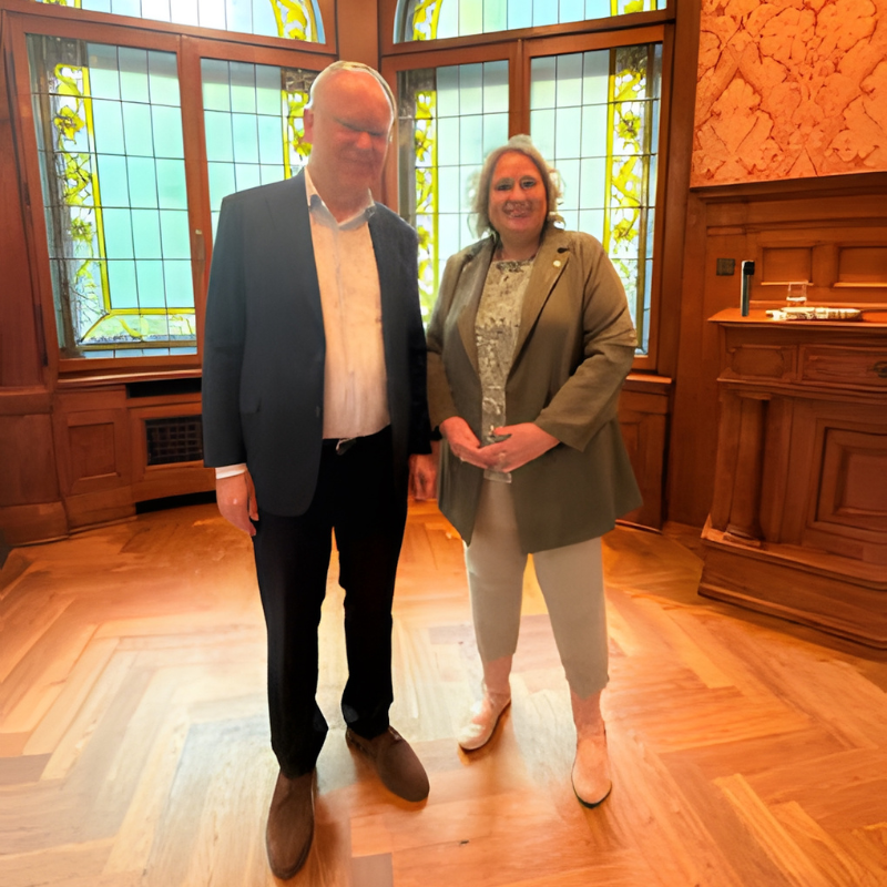 Stephan Weil und Kerstin Tack