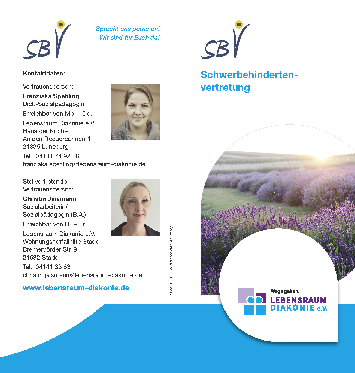Flyer Schwerbehindertenvertretung